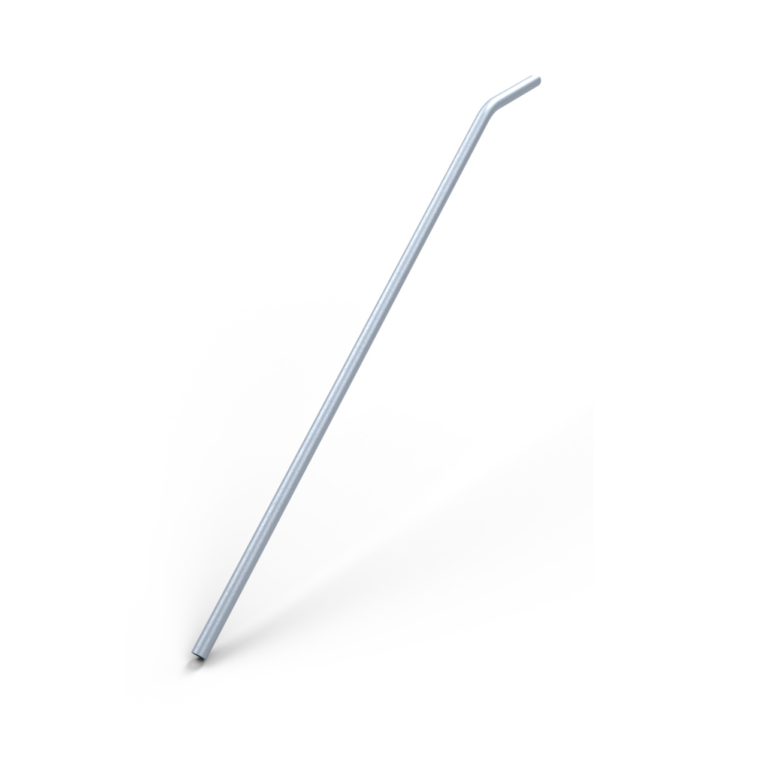 Uni‑Fit 1500x300mm 25NB angled steel pipe bend rendered on white background
