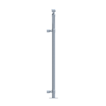 Vertical Bar Barrier Post