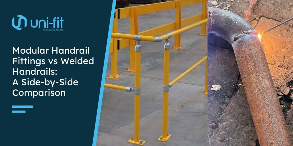 Modular Handrail Fittings vs Welded Handrails