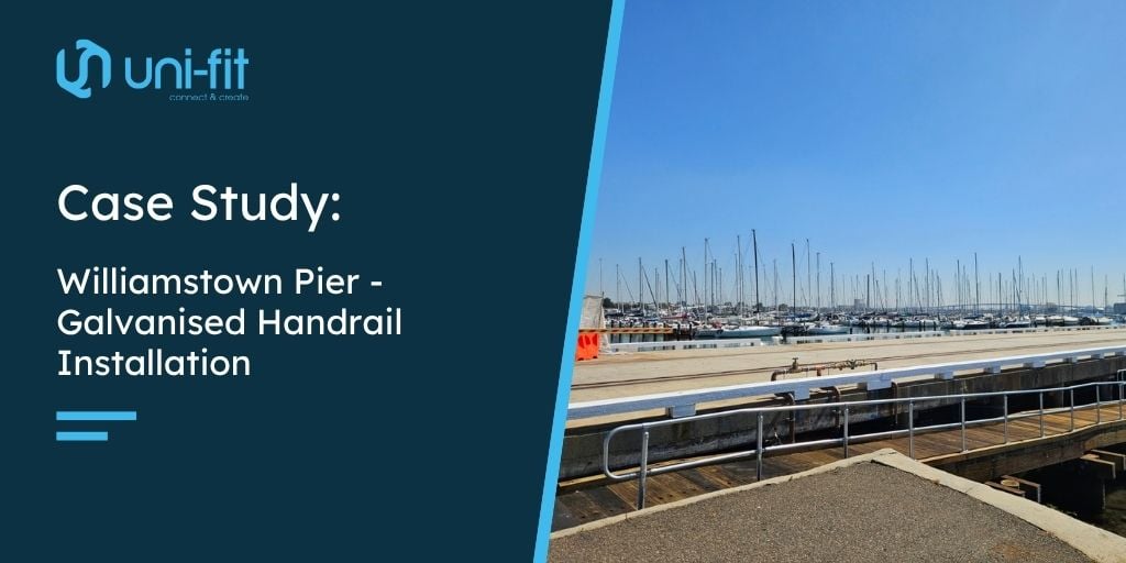 Case Study: Williamstown Pier - Galvanised Handrail Installation